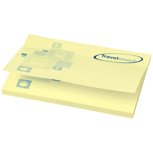Notes autocollantes personnalisables 10 x 7,5 cm Jaune clair